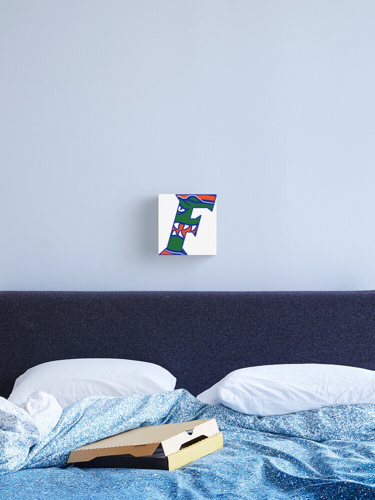 Florida Gators Head F Logo Canvas Print By Allyybahngg Redbubble