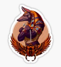 Awesome Anubis Sticker