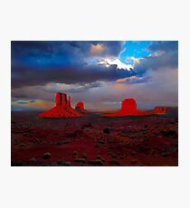 Monument Valley Mittens Photographic Print
