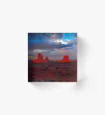 Monument Valley Mittens Acrylic Block