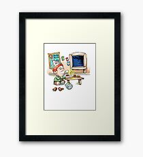 Ham Porter - Sandlot Framed Print