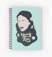 Cuaderno de espiral Young & in LOVE - Lana del Rey