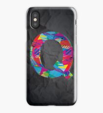Fun Letter - Q iPhone Case/Skin