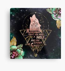 ACOWAR - Wolf Metallbild