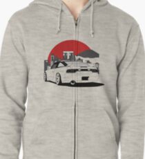 Nissan 180sx 240sx Best Shirt Design Zipped Hoodie