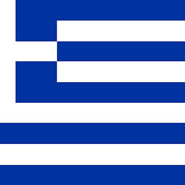 Artwork thumbnail, Greek Flag by AllThingsGreece