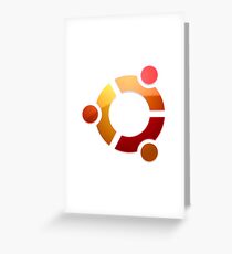 LINUX Greeting Card