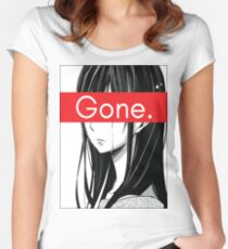 Gone Anime Aesthetic Women's Fitted Scoop T-Shirt