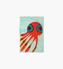 Squid No. 14 - Venetian Blinds Art Board