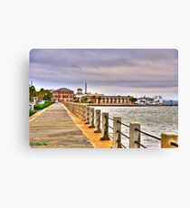 Charleston Harbour Canvas Print