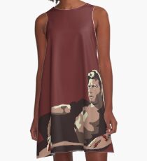God Creates Dinosaurs A-Line Dress