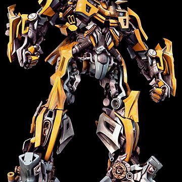 TRANSFORMERS Movie BUMBLEBEE Promo Shot Full Body Window Cling Sticker NEW