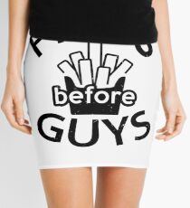 Fries Before Guys Mini Skirt