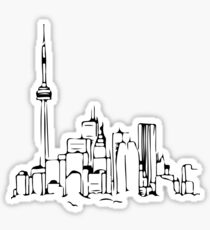 Toronto Skyline Sticker