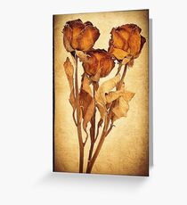 1588 Old Roses Greeting Card