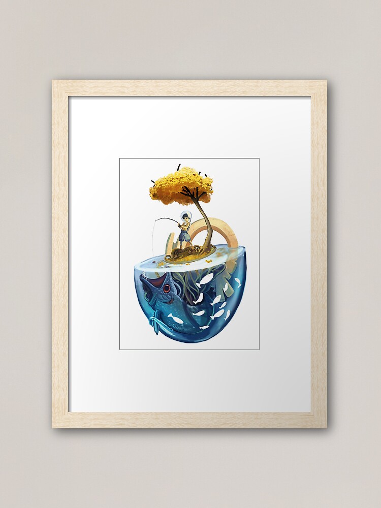 Alternate view of Catching Gravity Framed Art Print
