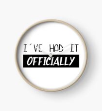 Officially I Clock