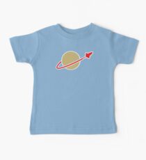 Retro Lego Weltraum Logo Baby T-Shirt