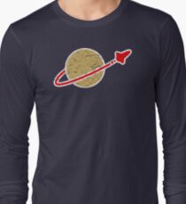 Retro Lego Space Logo Long Sleeve T-Shirt