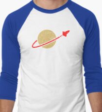 Retro Lego Space Logo Men's Baseball Âľ T-Shirt