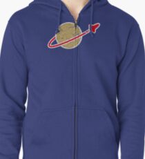 Sudadera con capucha y cremallera Logotipo Retro Lego Space