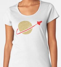 Retro Lego Space Logo Women's Premium T-Shirt