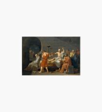The Death of Socrates Art Board