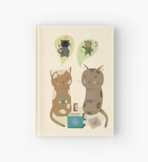 Cuaderno de tapa dura Geek Cats