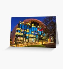 1658 The Library - Geelong Greeting Card