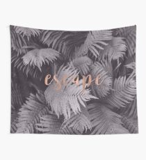 Rose Gold Flucht in den Schatten Wandbehang
