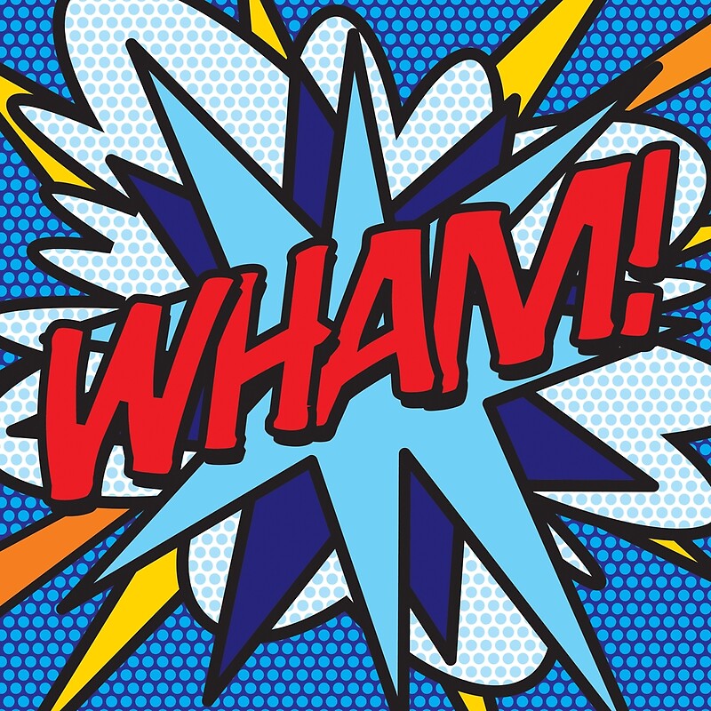 "Comic Book Pop Art WHAM!" By Thisis Notme | Redbubble