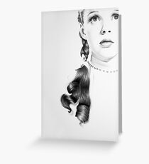 Judy Garland Grußkarte
