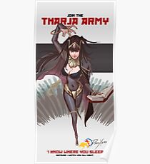 Tharja Army Propaganda w/Slogan Poster