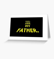 Father's Day Gift - Star Wars Dad Greeting Card
