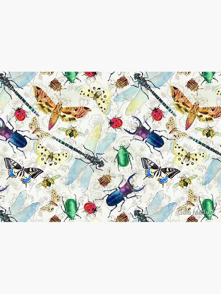 Watercolor insects by gaiamarfurt