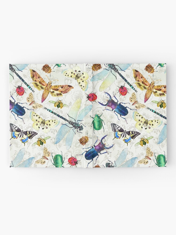 Alternate view of Watercolor insects Hardcover Journal
