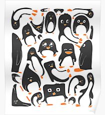 Penguin Party Poster