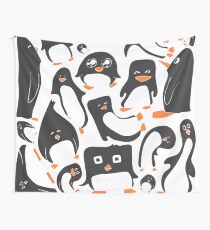 Penguin Party Wall Tapestry