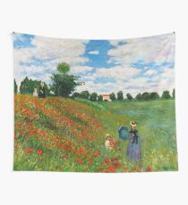 Landscape by Monet Wall Tapestry
