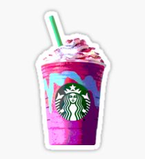 unicorn frap Sticker
