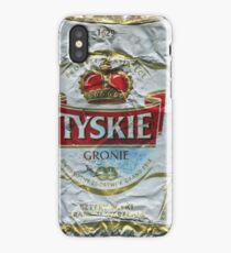 Tyskie - Crushed Tin iPhone Case