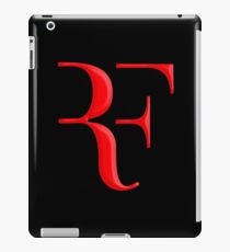 rf, roger federer, roger, federer, tennis, wimbledon, grass, tournament, ball, legend, sport, australia, nadal, net, cool, logo, perfect. iPad Case/Skin