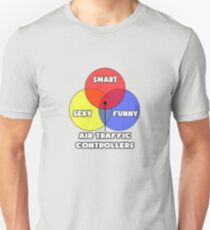 Venn Diagram ... Air Traffic Controller Humor Unisex T-Shirt