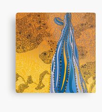 Leben im Balance-Saguaro - ein Tucson-Porträt Metalldruck