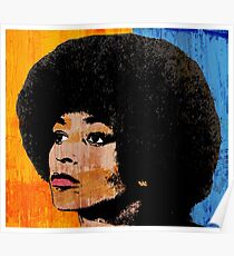 Angela Davis (Farbe) Poster