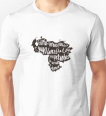 Venezuela - Gloria al bravo pueblo Unisex T-Shirt