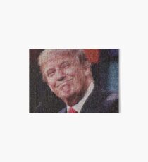 Donald Trump (Made entirely of crying liberals) Art Board