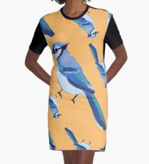 BABY BLU3 JAY COLLAGE Graphic T-Shirt Dress