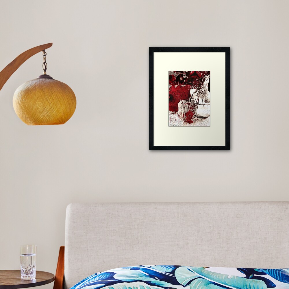 THE PEAR Framed Art Print