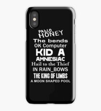 Radiohead Albums iPhone Case